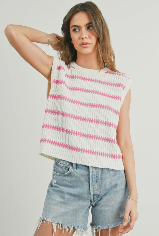 SWEETER WITH TIME| TOP (PINK)